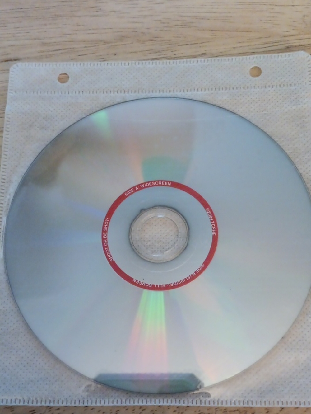 Shoot or Be Shot DVD *NO CASE*